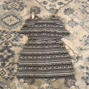 Black and white dress- Charming Charlie